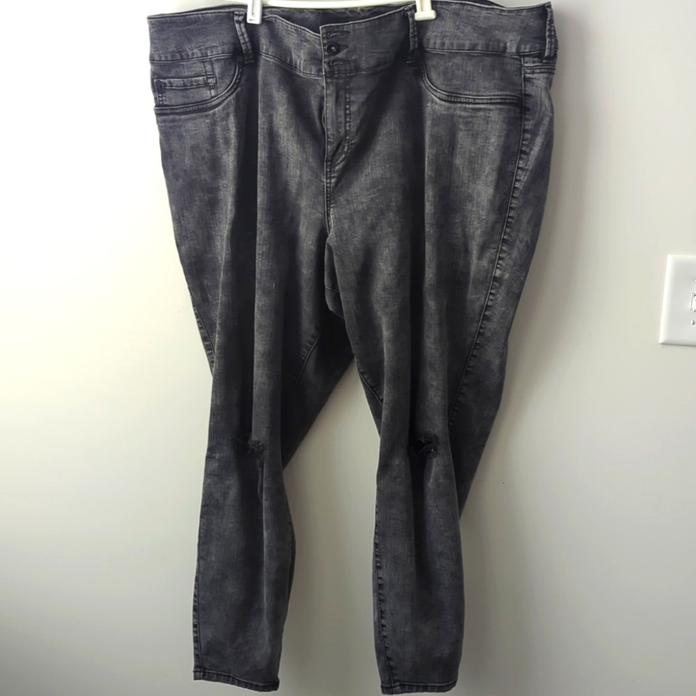 Torrid Distressed Denim Jeans